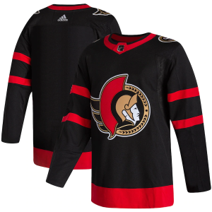 Herren Ottawa Senators Eishockey Trikot Schwarz 2020 21 Heim